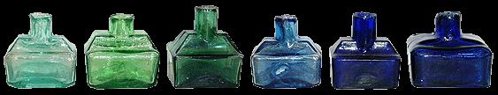 Victorian Ink Bottles